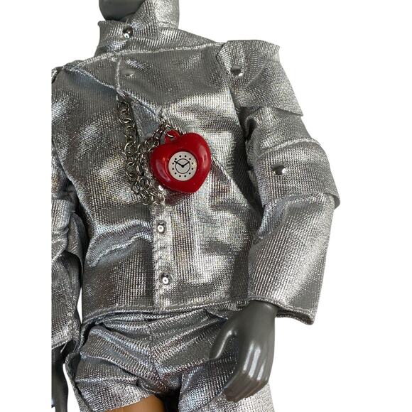 Wizard Of Oz Barbie Lot Of Four Dorothy With Todo Lion Tin Man Scarecrow - Picture 15 of 16